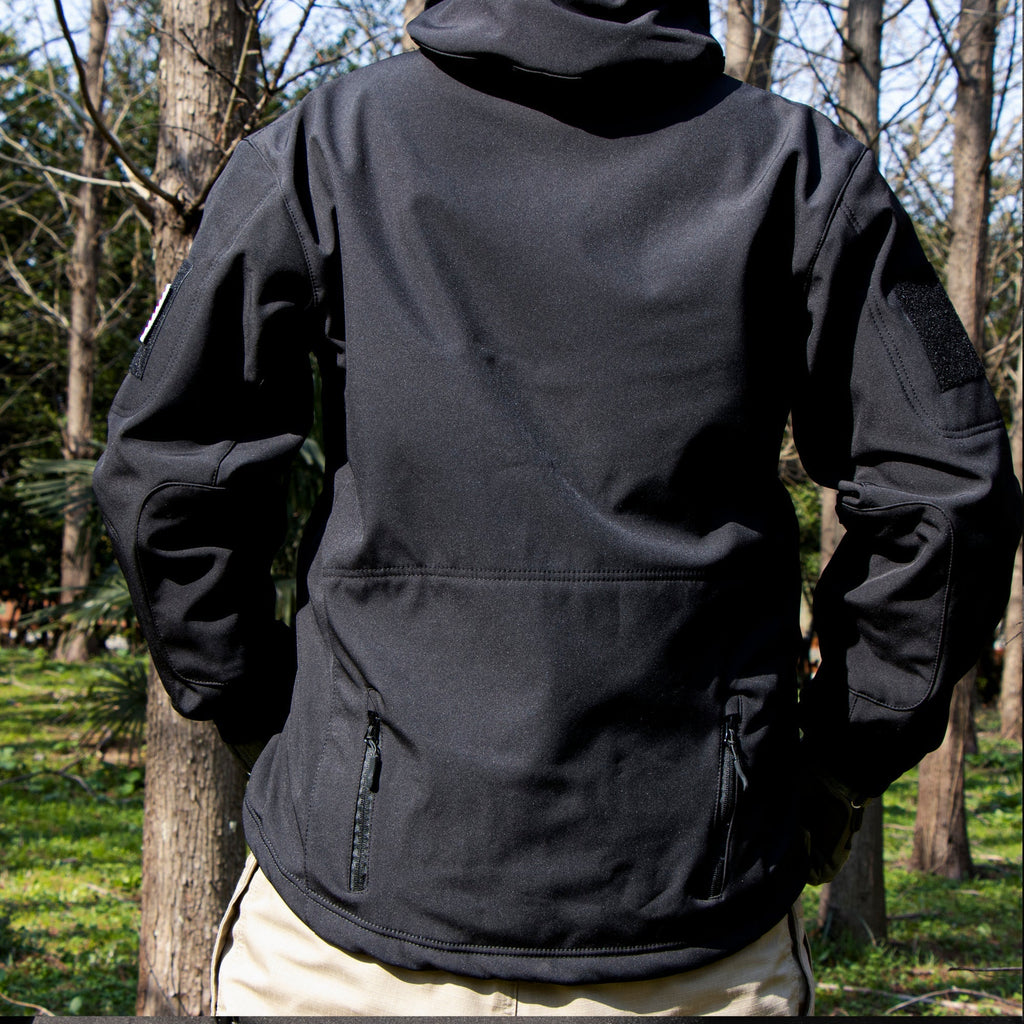 Alvaro | Softshell Tactical Jacket for Men - Waterproof Fleece Lined Fit-Tactical Jackets-Army Green-S-Camoufit
