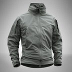 Alvaro | Softshell Tactical Jacket for Men - Waterproof Fleece Lined Fit-Tactical Jackets-Army Green-S-Camoufit