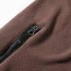 Bellaro | Fleece Pullover Jumper for Men - Warm Soft Long Sleeve Ribbed Cuff Slim Fit-Tactical Top-Coffee-S-Camoufit