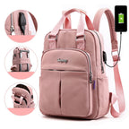 Mane | Water-Resistant USB Charging Anti-Theft Backpack – Multi-Compartment Design