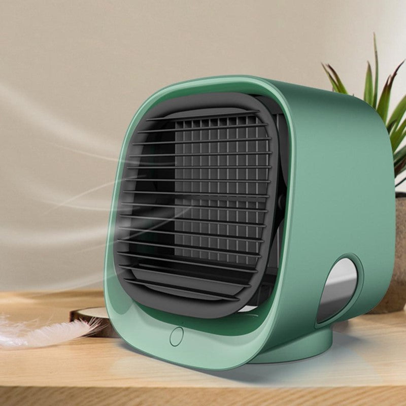 Compact Air Cooler | 2-in-1 Air Cooler and Humidifier for Home or Office