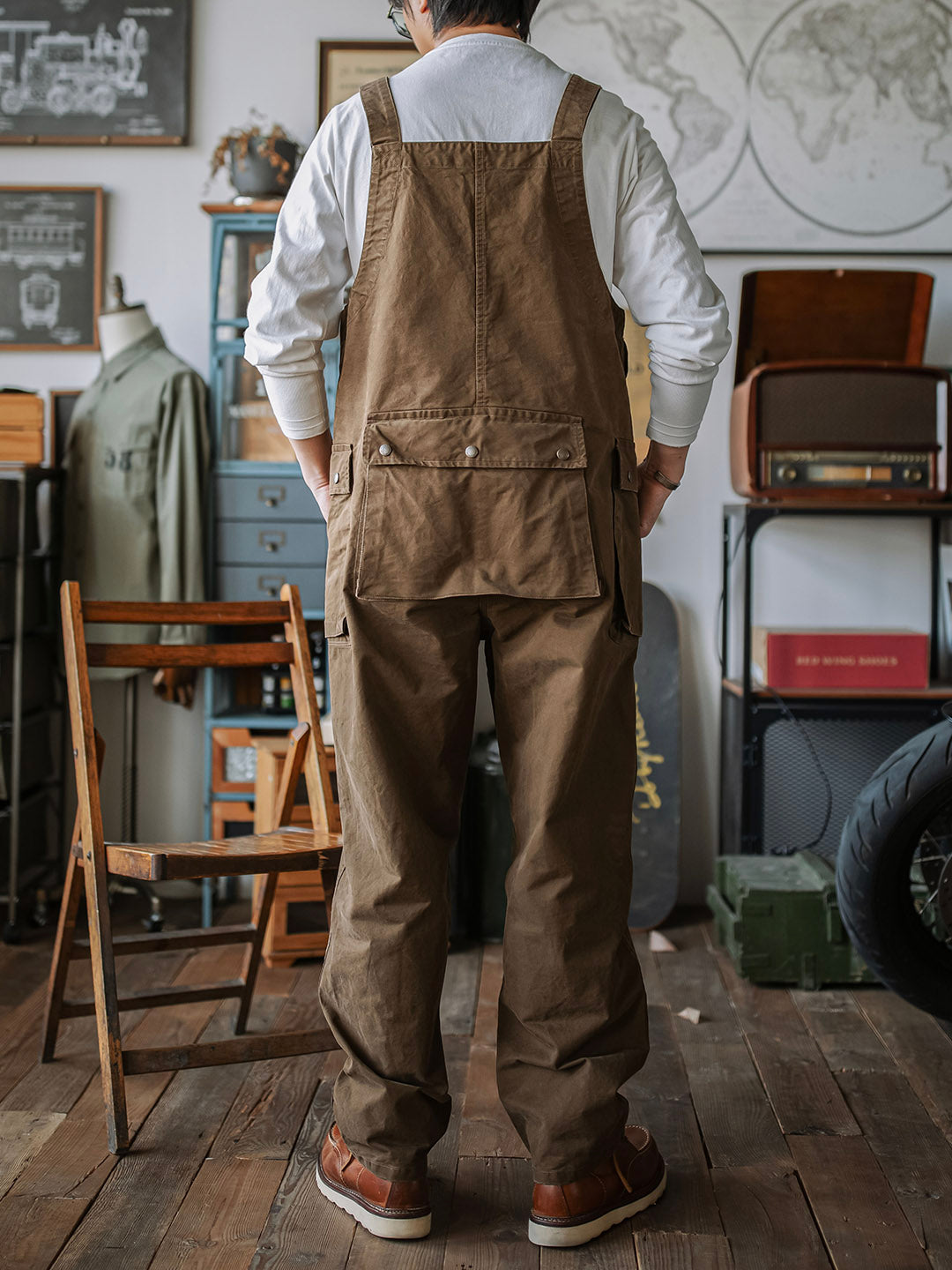 Winston Zipper Overalls 1