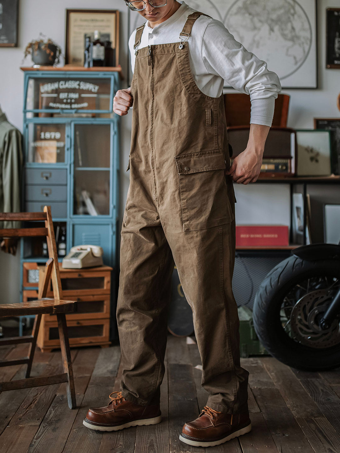 Winston Zipper Overalls 2