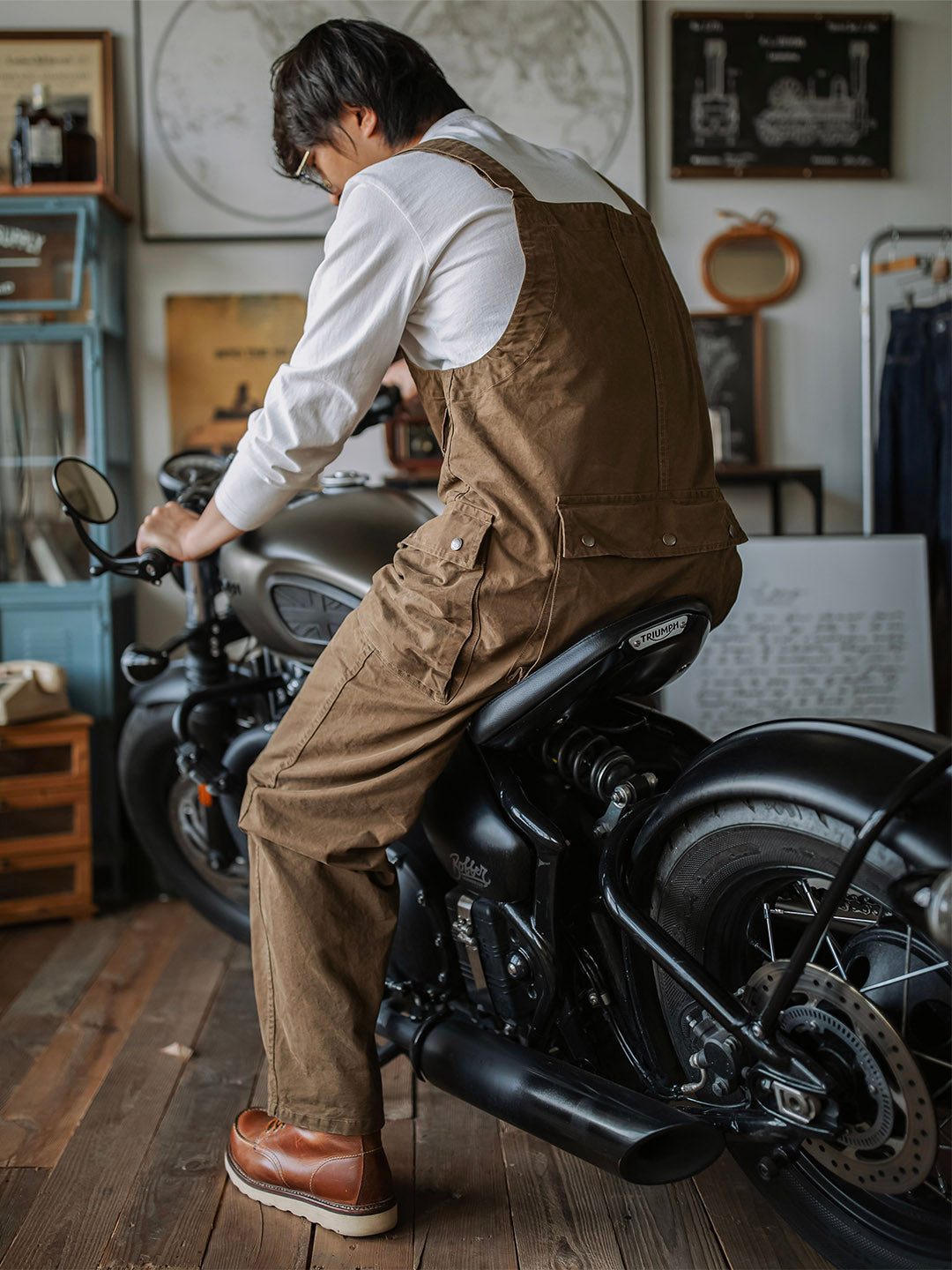 Winston Zipper Overalls 3