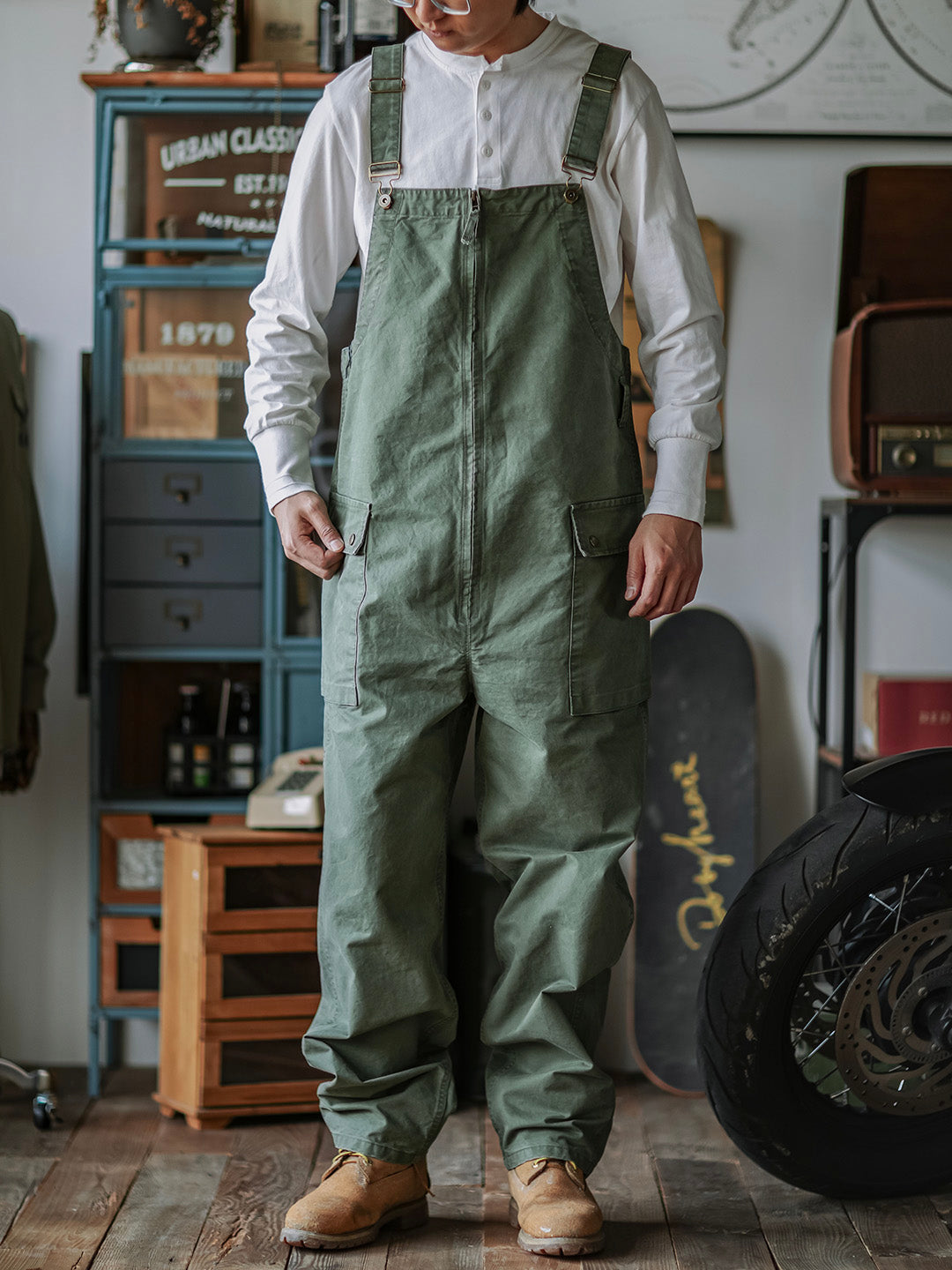 Winston Zipper Overalls 5