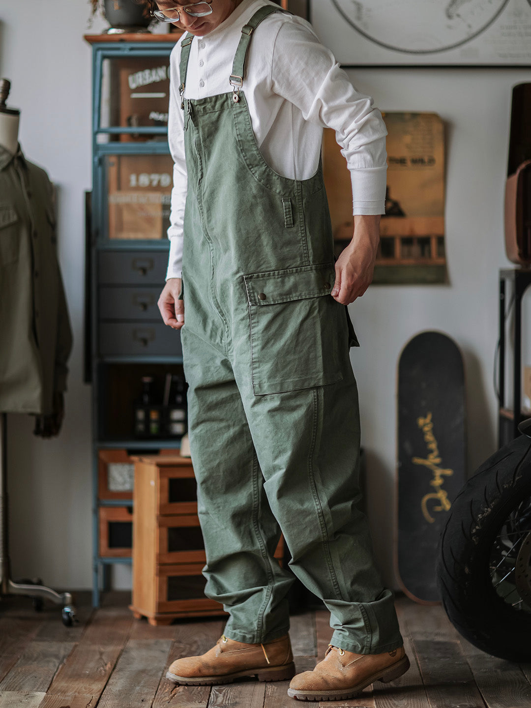 Winston Zipper Overalls 4