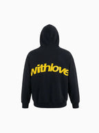 With-Love Unisex Hoodie – Comfortable Modern Fit Pullover-Unisex Hoodie-CAMOUFIT-Yellow-S-Camoufit